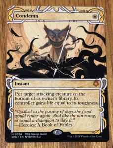 MTG Foundations, Condemn - Special Guest Borderless - Picture 1 of 1