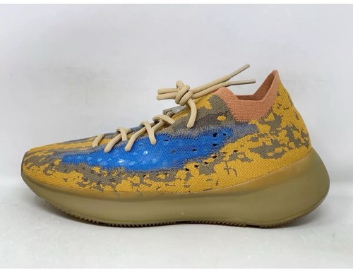 Adidas Yeezy Boost 380 'Blue Oat Reflective' scarpe da ginnastica marroni taglia 14 5 nuove con scatola FX9847