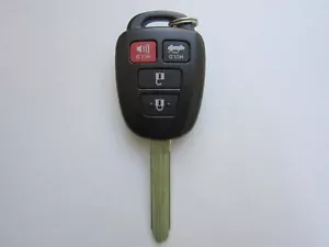 OEM 2014-2019 TOYOTA COROLLA KEYLESS REMOTE KEY FOB TRANSMITTER HYQ12BEL H CHIP - Picture 1 of 3