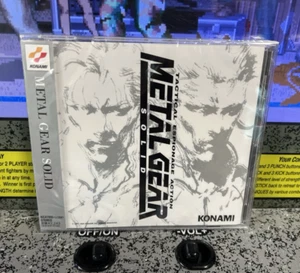 1998 PS1 Metal Gear Solid Soundtrack CD Original Score JP OST Music NEW SEALED - Picture 1 of 9
