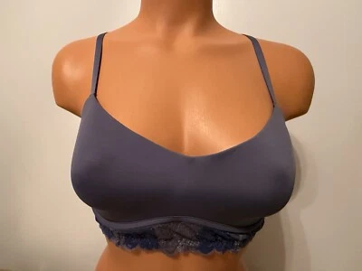 Bralette Calvin Klein #QF6638 Ligeramente Forrado Convertible Correas Talla Mediana Foto 1 de 4
