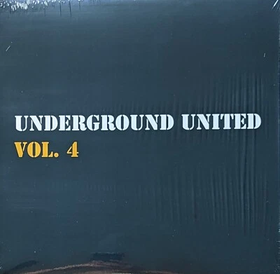Underground United Vol. 4 LP (Release 2022, Britcore /European Hardcore Hip Hop) - Bild 1 von 4