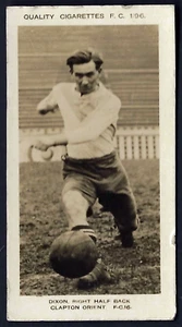 PATTREIOUEX (EARLY) - FOOTBALLERS (FC) - #16 DIXON, CLAPTON ORIENT - Picture 1 of 2