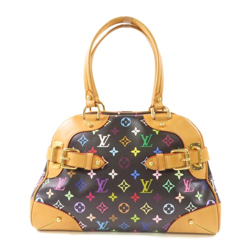 LOUIS VUITTON（LV） Borsa a mano Louis Vuitton LV GHW Claudia M40194 monogramma multicolore nera