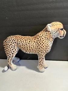 Wild Republic Realistic Plush/Stuffed Cheetah Endangered Big Cat 15.5" long - Picture 1 of 13