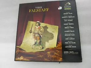 Verdi's FALSTAFF 3 LP Vinyl Set - Picture 1 of 2
