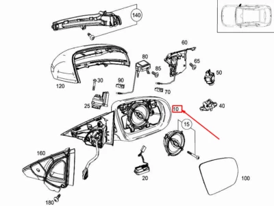 NEW MERCEDES-BENZ E W213 FRONT RIGHT SIDE WING MIRROR A2138107201 NO🇺🇸DUTIES - Изображение 1 из 4