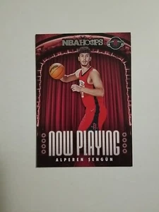 2021-22 Panini NBA Hoops - Now Playing #16 Alperen Sengun (RC) - Bild 1 von 2