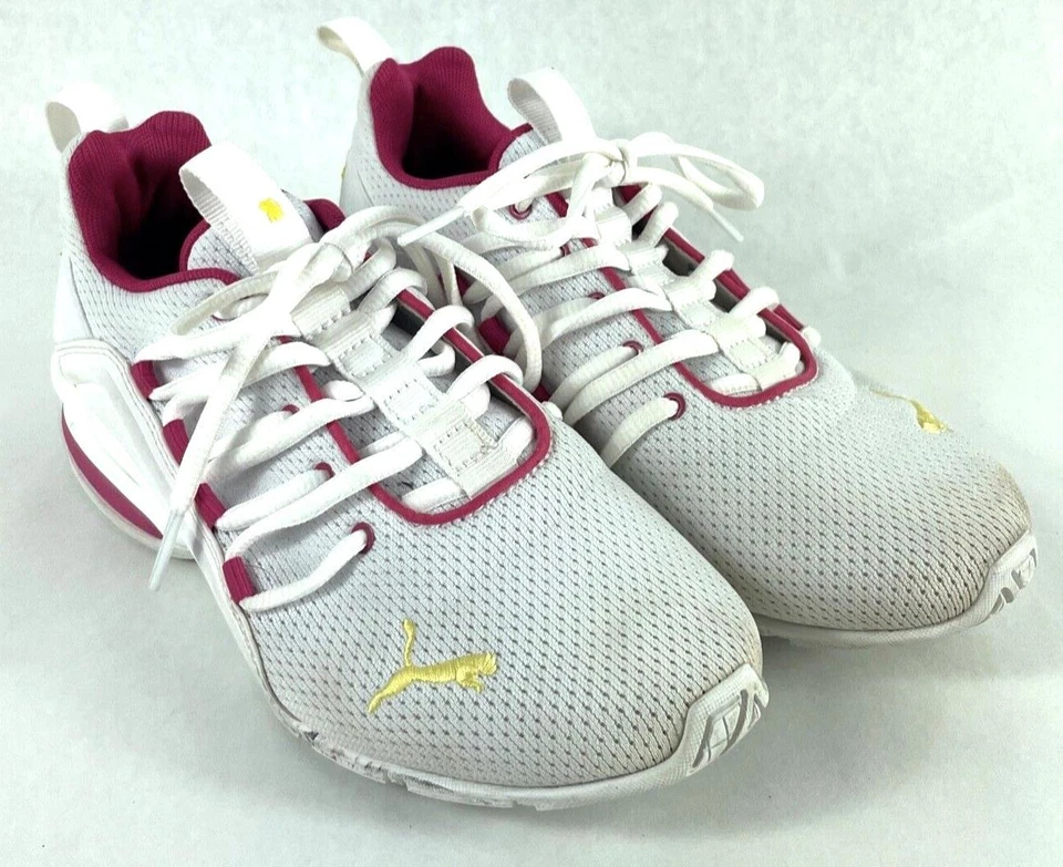 Zapatos Puma ArchTec Jóvenes Niños 4C Blanco con Plantillas Rosa Espuma+ Foto 1 de 4