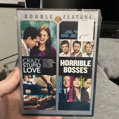Double Feature: Crazy Stupid Love/Horrible Bosses (DVD, 2013, Widescreen) NEW - Image 1 of 2