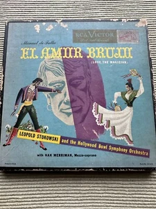 El Amor Brujo/Manuel de Falla/ Boxed Set 45 RPM/ Fair condition with insert - Picture 1 of 18