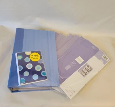 500 Álbum de fotos 4x6 carpeta de libros + 9 páginas de recarga de imágenes 60 fotos cada una y mini  Foto 1 de 4