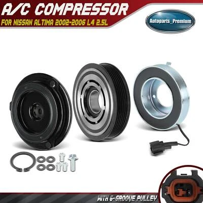 Комплект муфты компрессора переменного тока для Nissan Altima 2002 2003 2004 2005 2006 L4 2,5 л - Изображение 1 из 4
