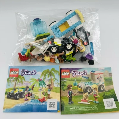 2 Sets-LEGO Friends Turtle Protection Vehicle 41697 & Pet Clinic Ambulance 41694 - Image 1 of 2