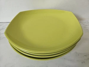 Four Dansk Classic Fjord Salad Plates Green Apple 8.5" Dansk Dinnerware #75J - Picture 1 of 8
