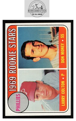 1969 Topps #454a Phillies 1969 Rookie Stars NM or Better *BurkeSCards* FPSR69 - Image 1 of 2