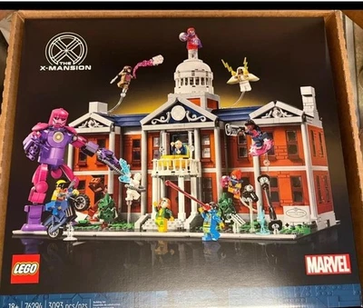 LEGO Marvel X-Men X-Mansion 76294 Has bricks, box, manuals. NO Figures. N164 - Image 1 of 4