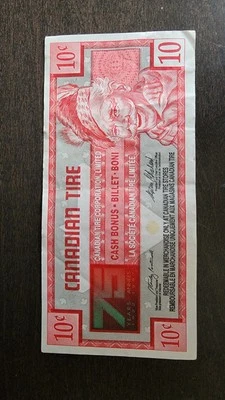 *COMO NUEVO* Canadian Tire Money 10c - 75 aniversario edición especial 1996  Foto 1 de 3