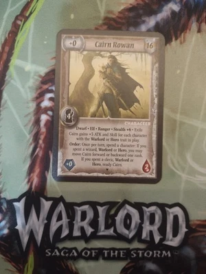 Warlord Saga of the Storm - Cairn Rowan - Promoción de doble facción Foto 1 de 2