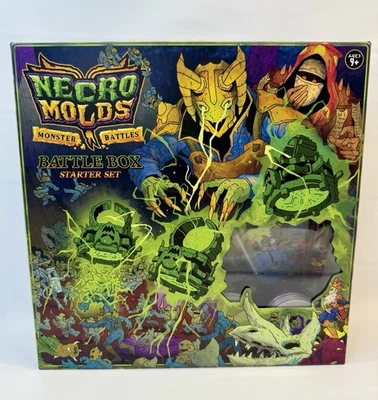 Necromolds Monster Battles Battle Box Series 1 Starter Set 2023: NEW: Open Box - Image 1 of 4