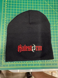 HALESTORM EMBROIDERED LOGO HEAVYWEIGHT BEANIE HAT OFFICIALLY LICENSED - Imagen 1 de 9