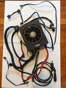Alimentation modulaire EVGA Supernova NEX750G 80+ Gold 750W avec câbles - TESTÉ - - Photo 1/9