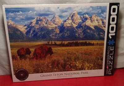 Rompecabezas Grand Teton National Park 1000 piezas Eurographics Wyoming, EE. UU. Nuevo Foto 1 de 4