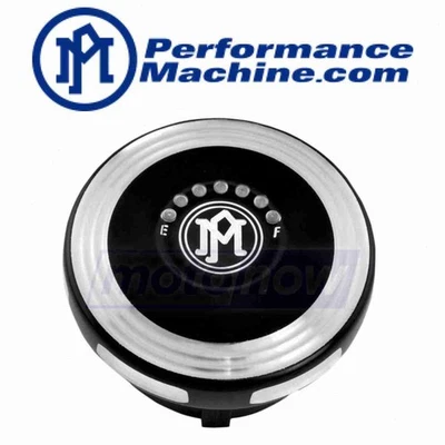 Performance Machine Merc Gas Cap With LED Fuel Light for 1999-2009 Harley pv - Image 1 of 4
