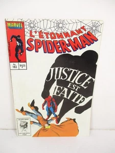Cómic francés canadiense Marvel de L'Etonnant Spider-Man #183 1986 - Imagen 1 de 4