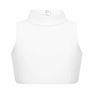 Camiseta sin mangas deportiva deportiva deportiva para niñas Chaleco espalda cruzada cuello falso baile ballet Foto 1 de 3