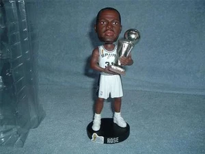 MALIK ROSE Bobblehead 2003 SPURS 9" Champions Legend Court Forever Collectibles - Picture 1 of 7
