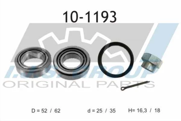 IJS GROUP Radlagersatz hinten links rechts für Renault Trafic Bus T5 T6 T7 - Bild 1 von 1