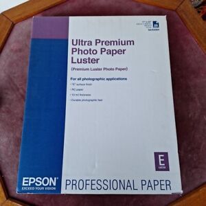 Epson Ultra Premium Photo Paper Luster | 17 x 22" - 25 Sheets