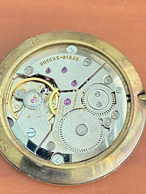 RELOJ PULSERA BUECHE GIROD VINTAGE HOMBRE MOVIMIENTO, CAL. P 7001. TIEMPO DE MANTENIMIENTO Foto 1 de 2