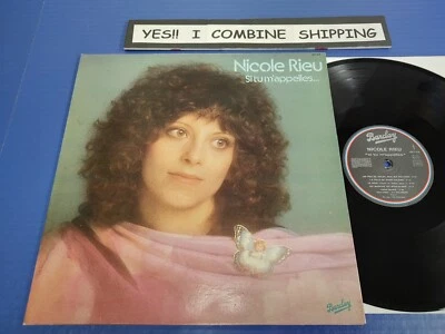 NICOLE RIEU - Si Tu M'Appelles - 1977 Pop Chanson LP Barclay VG+ VINYL RECORD - Image 1 of 3