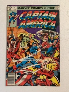 CAPTAIN AMERICA #242 VF BRONZE AGE MARVEL 1980 - Picture 1 of 2