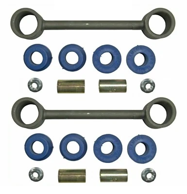 Kit de 2 eslabones de extremo de barra estabilizadora estabilizadora trasera MOOG para Dodge Dakota Jeep Foto 1 de 4