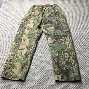 Vintage Cabelas Mens Large Pants GoreTex Made USA Realtree Camo Shell Adjustable - Picture 1 of 8