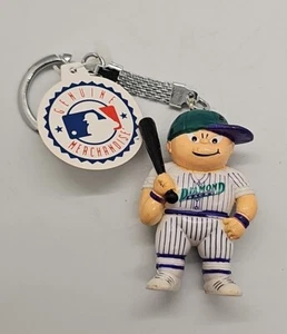 Vintage Diamondbacks MLB Player Keychain 1986 Lil' Sports Brat - Picture 1 of 4