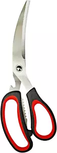 Kitchen Scissor Heavy Duty Poultry Shear All Purpose BBQ Meat Steak Food Cooking - Picture 1 of 12