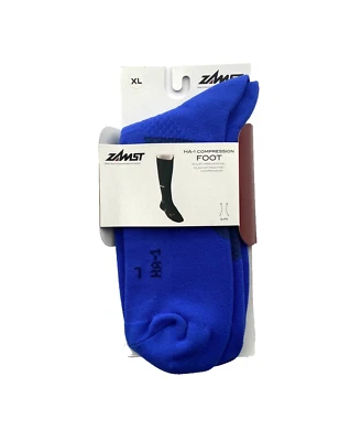 Zamst HA-1 Compression Foot G-Fit 'Blue' Socks | 1 Pair | XL - Image 1 of 4