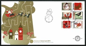 SG05 NETHERLANDS 2011 Two FDC's december issue - Picture 1 of 2
