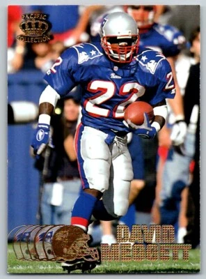 1997 PACIFIC DAVE MEGGETT NEW ENGLAND PATRIOTS #251 - Image 1 of 2