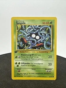 GERMAN *** Pokemon Card - Tangela German 1st Edition Base Set 66/102 Common - Picture 1 of 10