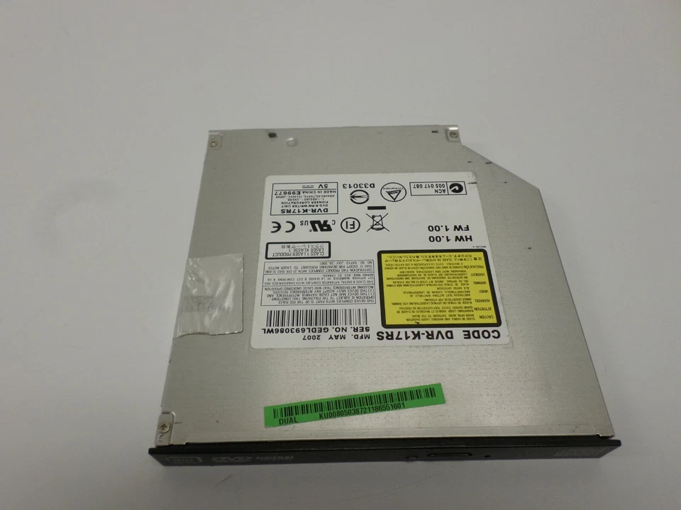 Pioneer DVR-K17RS DVD-R/RW Notebook IDE Laptop Drive  - Image 1 of 4