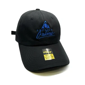 AOL Dad Mütze Strapback (schwarz) - Bild 1 von 1