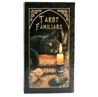 Tarot familier chat noir tarot oracle jeu de cartes destin amoureux de la fortune occulte 