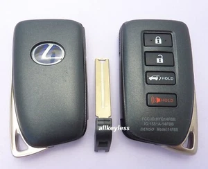 OEM 2016-2021 LEXUS RX450h smart keyless entry remote fob HYQ14FBB + NEW KEY - Picture 1 of 6