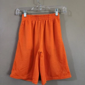 Starter Boys Athletic Shorts Size M Orange Dry Wick Basketball Pockets - Picture 1 of 8