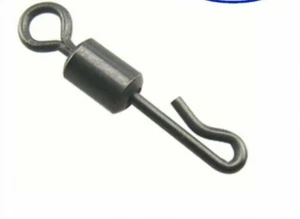MOD QUICK CHANGE WIRBEL GRÖSSE 8 KARPFENANGELN MATT SCHWARZ CARP RIGS - Bild 1 von 3